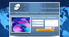 Desktop Screenshot of dbmproductions.com